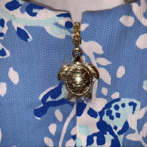 Lilly Pulitzer Mila Shift Blue Peri Dress - Picture 5 of 9